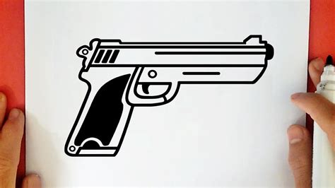 HOW TO DRAW A PISTOL