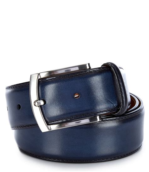 Magnanni Men's Tanner Calfskin Leather Belt | Dillard's