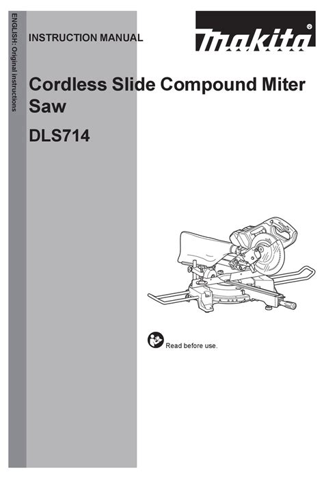 MAKITA DLS714 INSTRUCTION MANUAL Pdf Download | ManualsLib