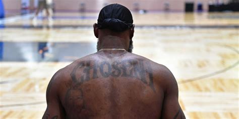 LeBron James y el significado de uno de sus tatuajes Chosen 1 en la NBA | Bolavip