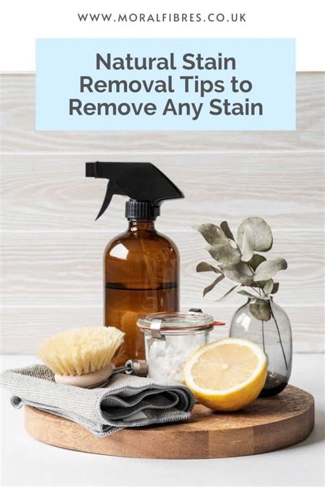 12 Natural Stain Remover Tips For All Your Laundry Woes - Moral Fibres