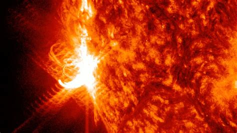 Previously hidden sunspot unleashes colossal X-class solar flare | Space