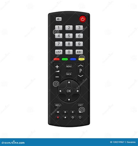 TV Remote Control Cartoon Vector | CartoonDealer.com #120219967