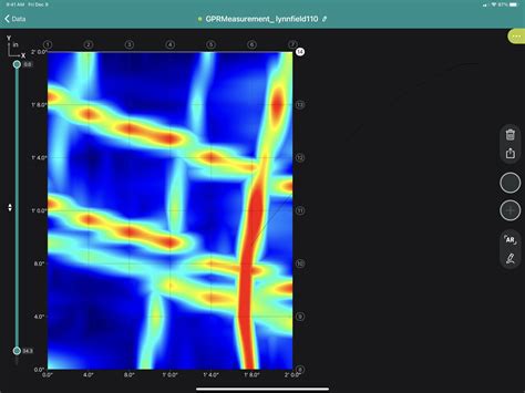 Concrete Scan with Ground Penetrating Radar (GPR)