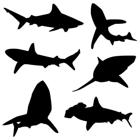 Shark Clipart Silhouette - ClipArt Best