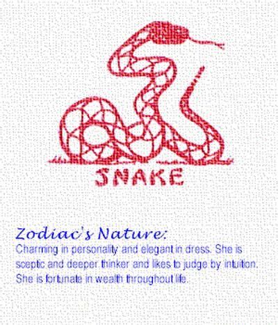 Snake Chinese zodiac sign | Chinese zodiac snake, Chinese zodiac signs ...