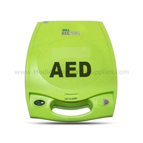 ZOLL AED Plus® Defibrillator with Real CPR Help, Item 21000010102011010 ...