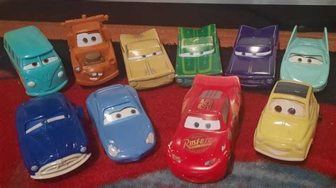 Disney/Pixar Cars 2006 McDonald's Happy Meal Toys (McQueen, Mater, Doc, Sally, Luigi, Ramone ...