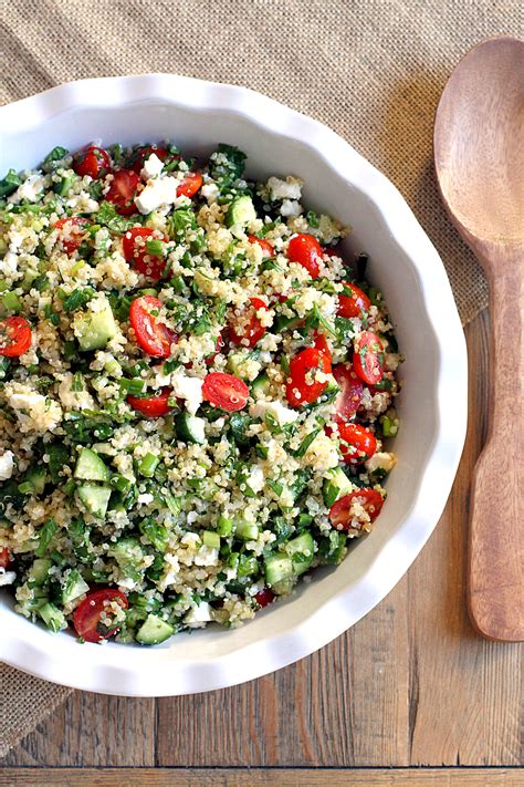 Quinoa Tabbouleh with Feta Cheese - Two of a Kind