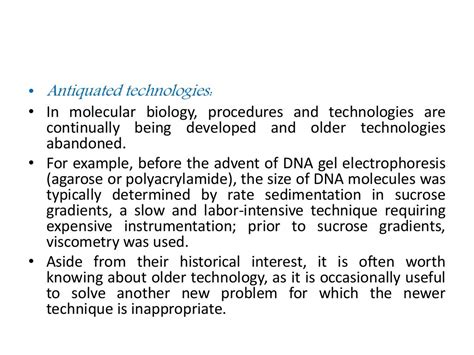 molecular biology techniques