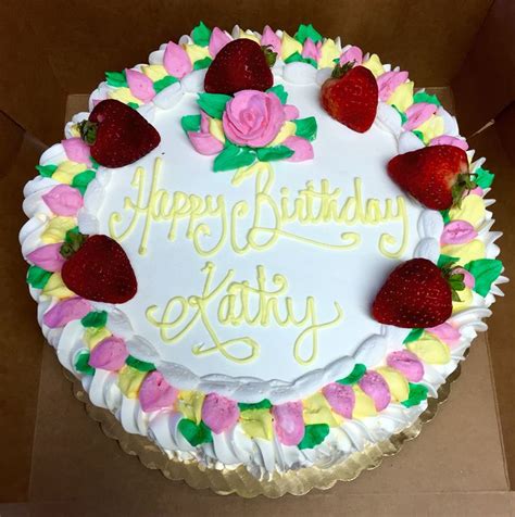 Birthday cake - Mueller's Bakery! | Birthday cake, Cake, Desserts