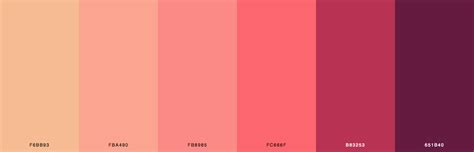 Red Pink Color Scheme