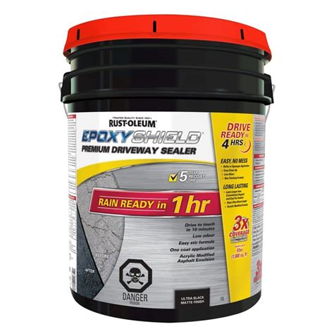 Epoxyshield 17L Asphalt Driveway Sealer | The Home Depot Canada