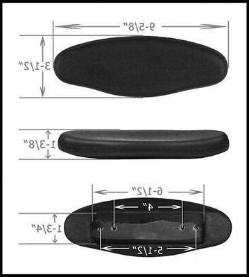 HON OFFICE CHAIR PARTS ARM PAD ARMREST REPLACEMENT