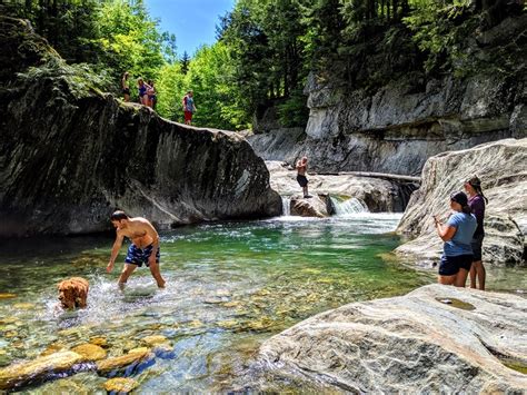 Going Cliff Jumping At Warren Falls In Vermont - No Home Just Roam