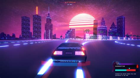 80s Neon City Wallpapers - 4k, HD 80s Neon City Backgrounds on WallpaperBat