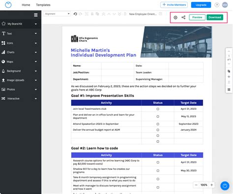 Individual Development Plan: 14 IDP Templates & Examples - Cuboid Marketing