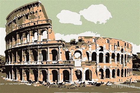 Roman Colosseum Painting at PaintingValley.com | Explore collection of Roman Colosseum Painting