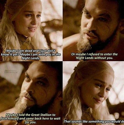 Game of Thrones - Daenerys Targaryen & Khal Drogo Game Of Thrones Plot, Game Of Thrones Jaime ...