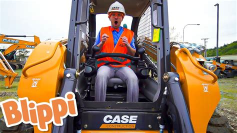 Blippi Explores a Skid Steer - Educational Videos for Kids - YouTube