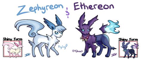 Fakemon: Zephyreon and Ethereon by Pink-Angel-Kitty.deviantart.com on ...