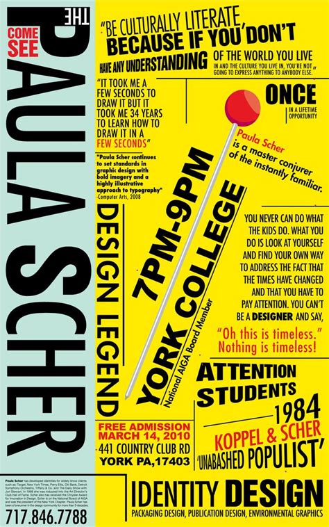 Paula Scher Lecture Series Posters | Paula scher, Typography, Graphic ...