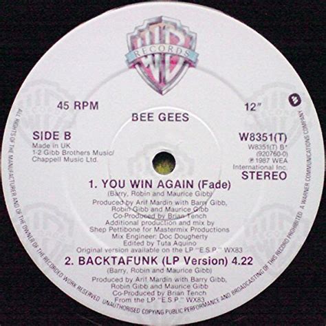 - You Win Again - Bee Gees 12" - Amazon.com Music