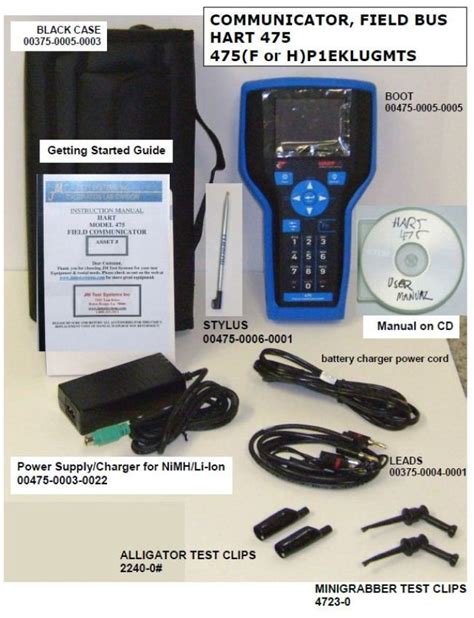 Emerson 475 HART Field Communicator - JM Test Systems