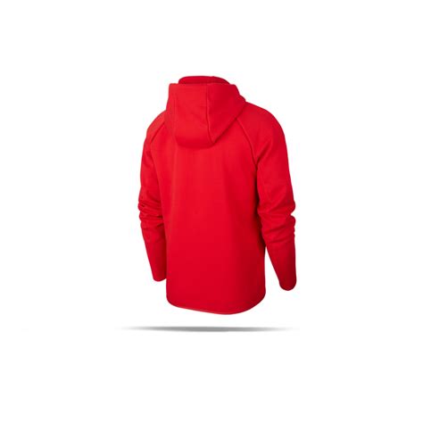 NIKE Tech Fleece Kapuzenjacke (658) in Rot