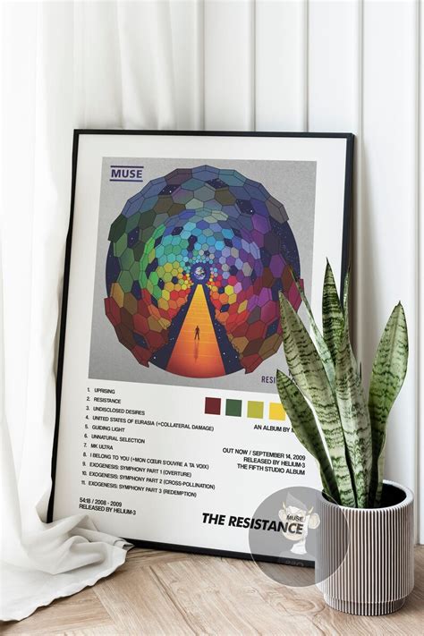 Muse the Resistance Album Cover Poster - Etsy Canada