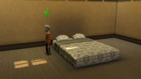 Mod The Sims - Functional floor bed.