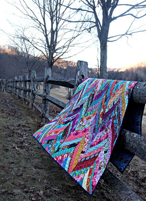 A Winter Herringbone Quilt Maureen Cracknell | Herringbone quilt, Herringbone quilt tutorials ...