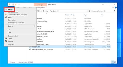 Mount ISO Windows 10 - How to Mount ISO on Windows 10