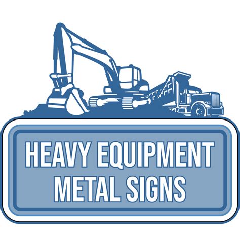 Heavy Equip. Metal Signs – Big Rig Threads