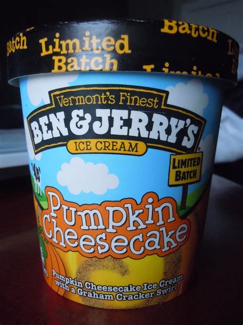 Eating Every Ben and Jerry's Ice Cream Flavor: Pumpkin Cheesecake!