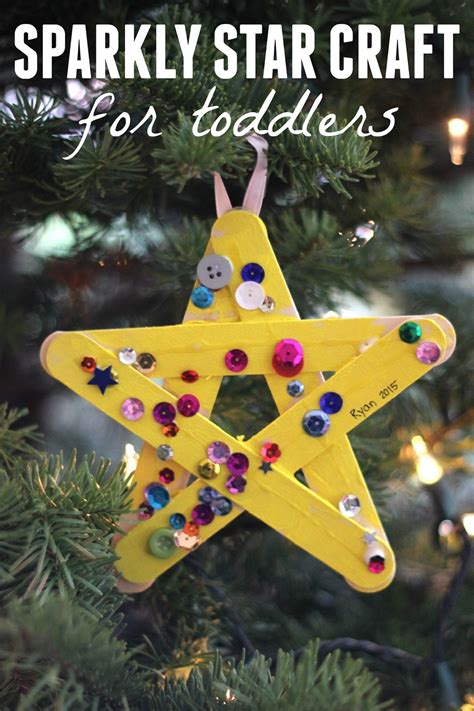 Toddler Approved!: Sparkly Star Craft for Toddlers