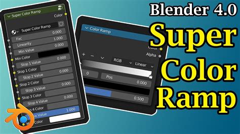 Super Color Ramp (Blender) | A Better & More Useful Node For Shader Editor & Geometry Node ...