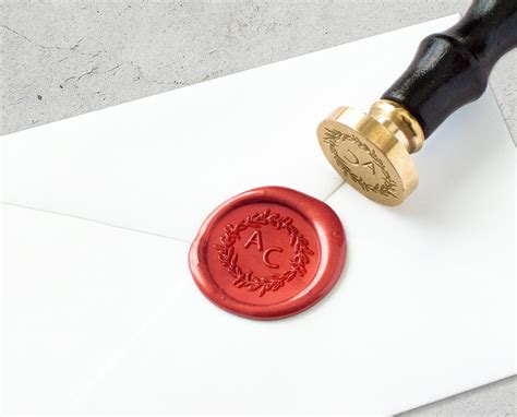 Custom Wax Seals for Envelopes Personalized Self Adhesive | Etsy