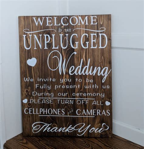 Custom Wedding Signs – Rustique Decor