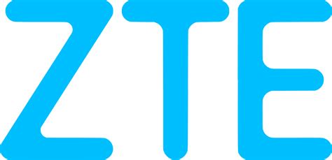 ZTE logo in transparent PNG format