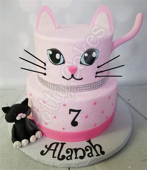Kitten, Cake, Cakes | Birthday cake for cat, Cat cake, Birthday cake kids