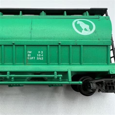 ROCO HO Scale Vintage Great Northern Covered Hopper Model Train Used No Box | #4606363253