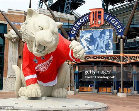 Detroit Red Wings Mascot Photos and Premium High Res Pictures - Getty ...