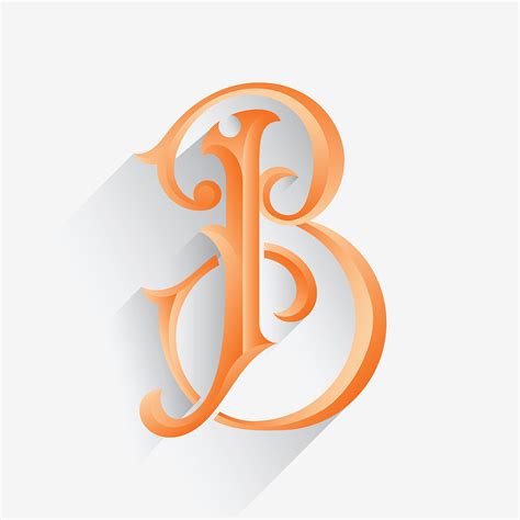 Letter B Typography 207735 Vector Art at Vecteezy