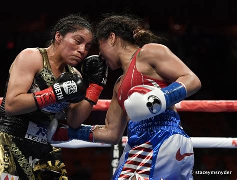 Photos: Marlen Esparza Edges Ibeth Zamora To Capture WBC Title - Boxing News