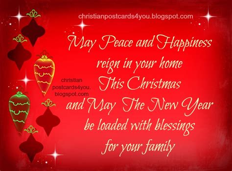 Christian Quotes Christmas and New Year Card | Christian Cards for You