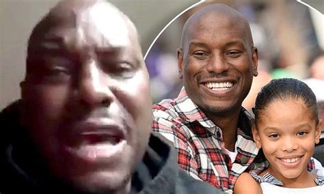 Tyrese Gibson cries in video over tense custody battle over daughter Custody Battle, Child ...