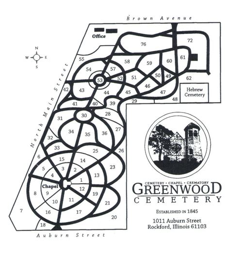 Map | Greenwood Cemetery