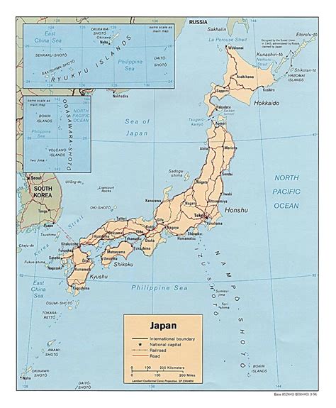 Japan Maps | Printable Maps of Japan for Download