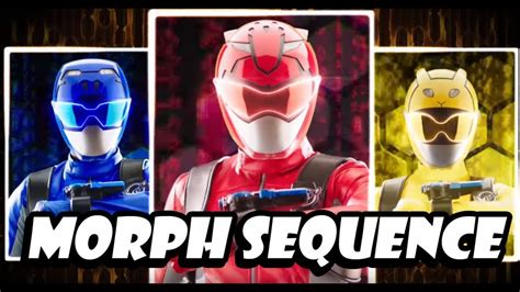 All Power Rangers Morphing Sequences